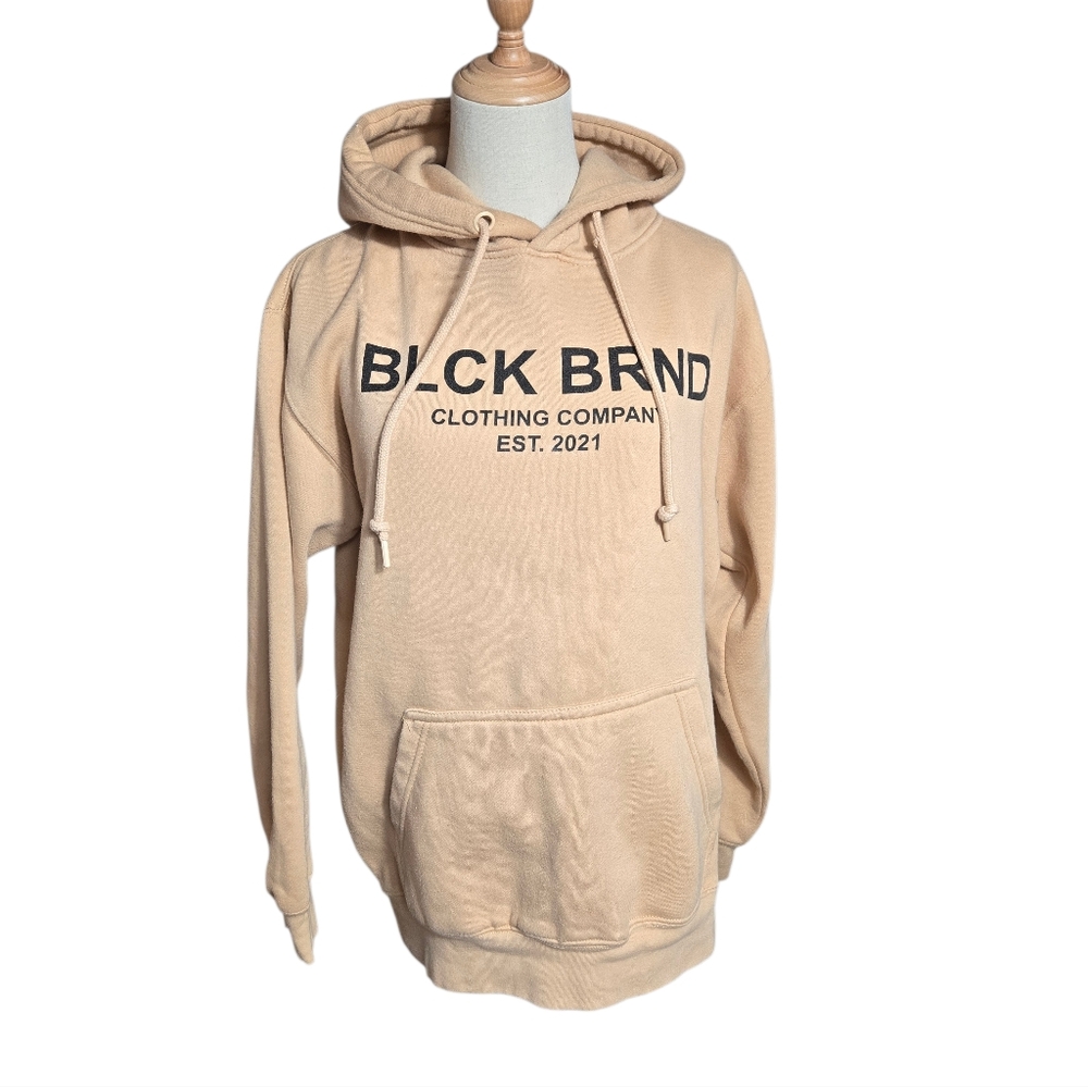 Blk Brand Tan Logo Sweatshirt Hoodie